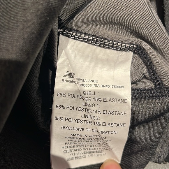 New balance sweater, small, dark charcoal grey colour, great condition - Picture 4 of 8